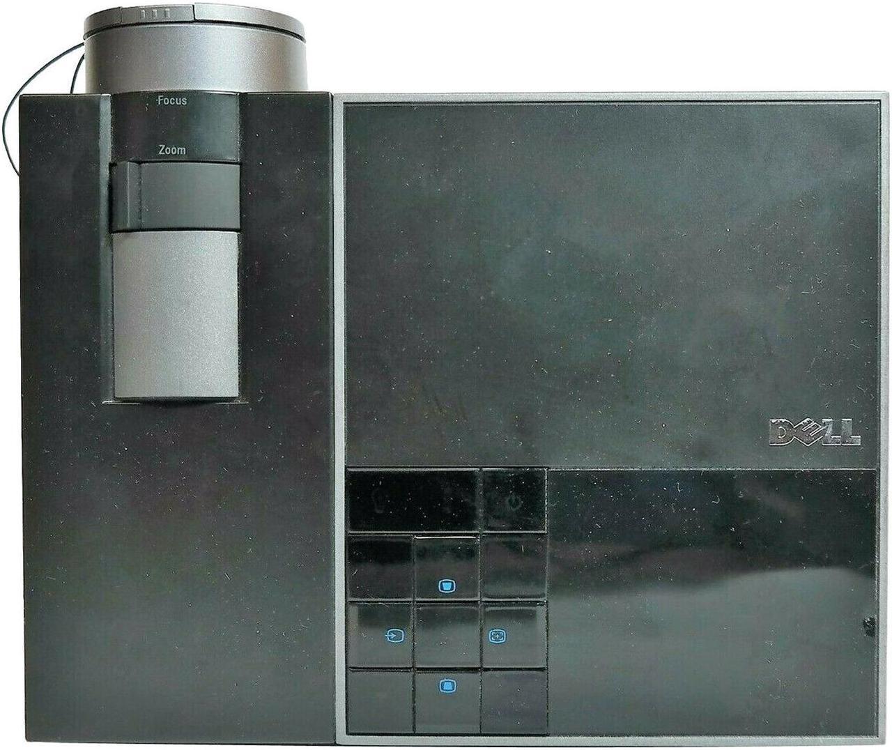 Alt view image 4 of 5 - Dell M209X DLP Projector Portable Gaming HD HDMI 1080i w/Remote TeKswamp