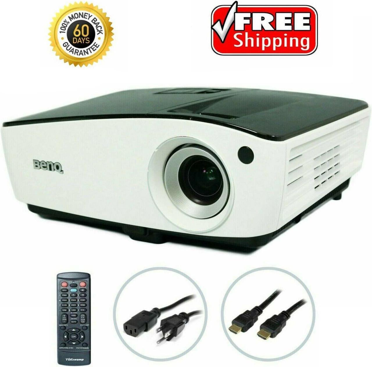 Main image of BenQ MX723 DLP Projector 3700 ANSI Lumens Meeting HD 1024x768 1080i HDMI 3D Home Theater Professional Streaming with Accessories bundle