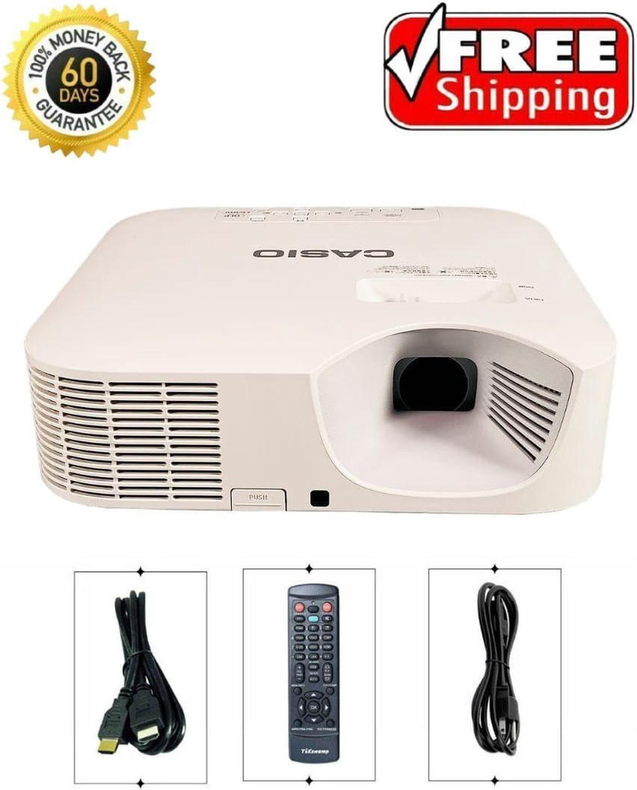 Main image of Casio XJ-F11X DLP Projector 3300 Lumens Bright Lamp Free HDMI HD 1080p w/Bundle