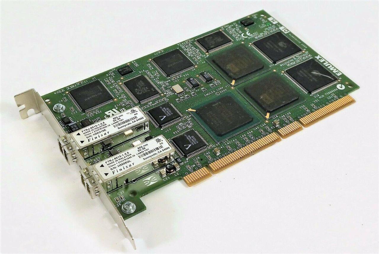 Main image of Emulex FC1020035-01K Dual Port Fibre Channel PCI-X Card Host Bus Adapter
