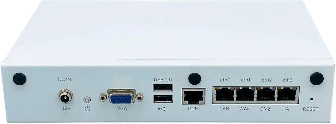 Alt view image 2 of 5 - Sophos SG 115 rev.1 UTM Firewall Security Appliance 4-Port w/ Adapter - Sophos FortiGate 10 Gigabit Firewall - Network Security Appliance with VPN and Remote Access Capabilities