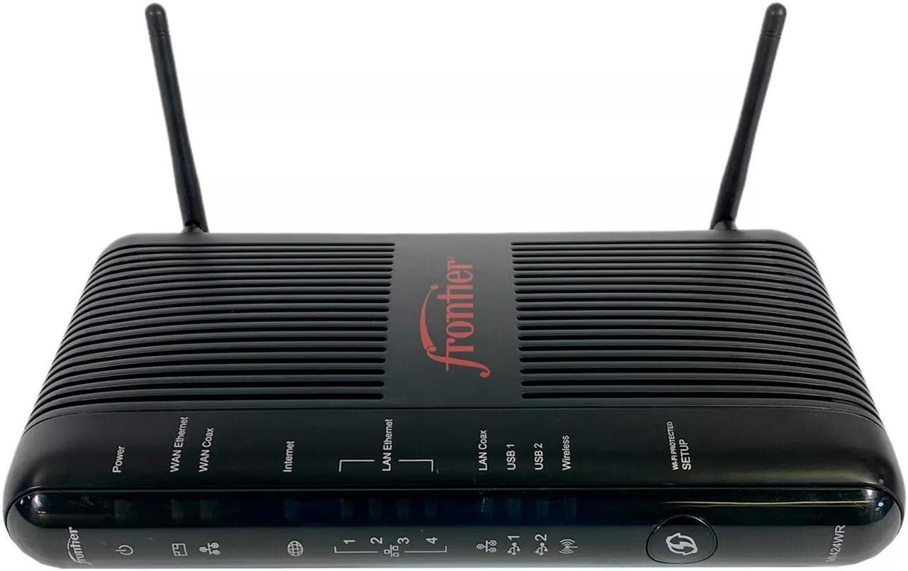 Alt view image 3 of 5 - Actiontec MI424WR Rev.I Verizone Fios Router - Fast and Reliable Connectivity w/ AC Adapter