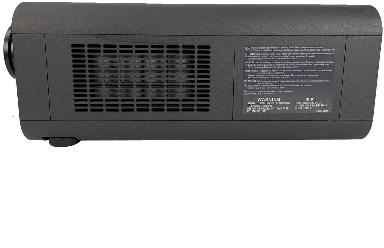 Alt view image 3 of 7 - Mitsubishi XD8100LU DLP Projector 7000 ANSI Large Venue 1080p HDMI w/Remote