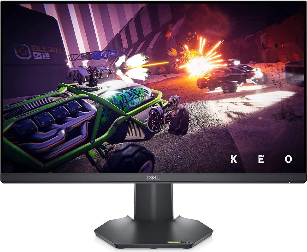 Alt view image 3 of 16 - dell g2422hs 24-inch full hd 1920 x 1080 at 165hz gaming monitor, 1ms grey-to-grey response time, 99% srgb color gamut, amd freesync premium and nvidia g-sync compatible, 16.78 million colors - black