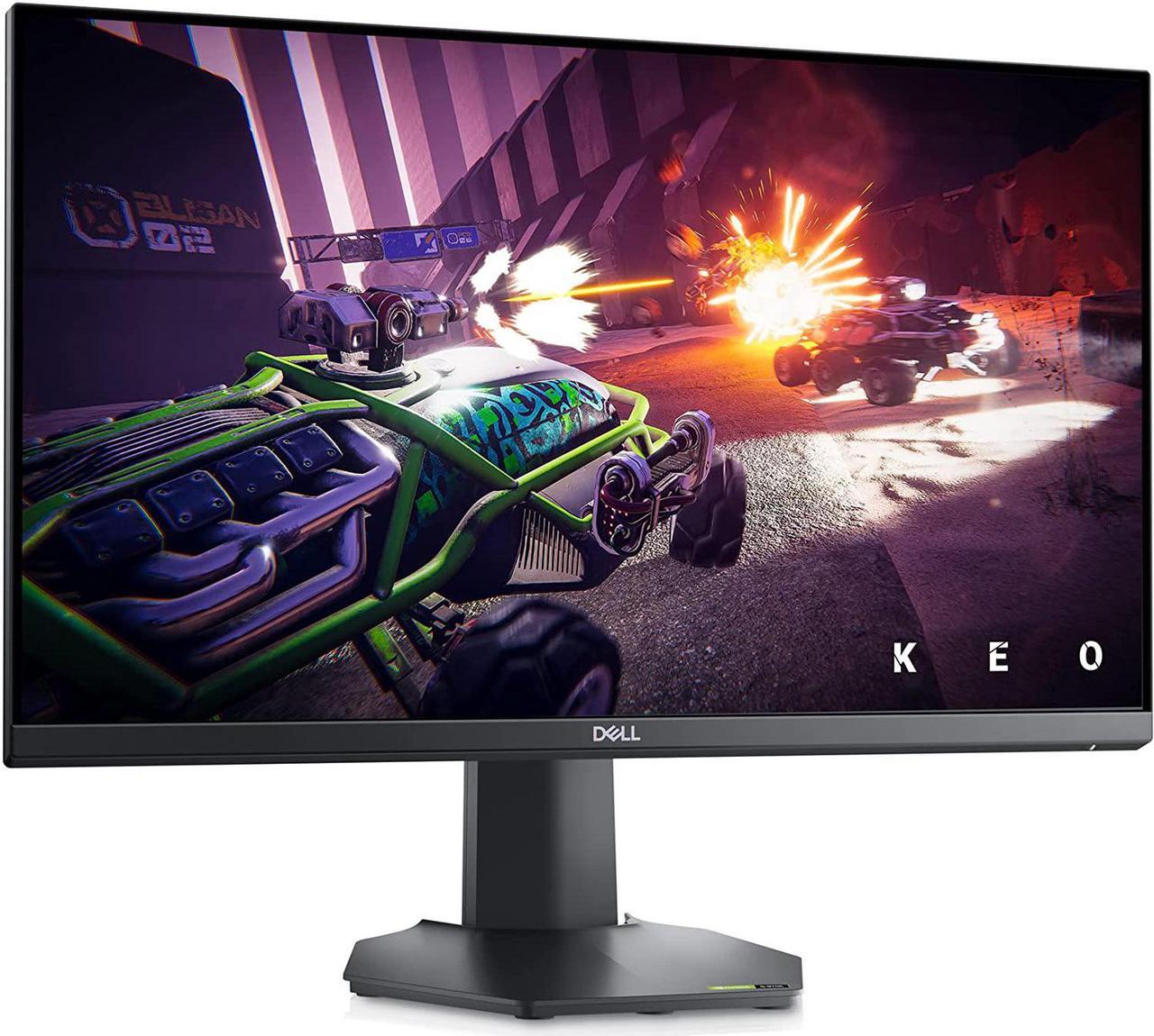 Alt view image 5 of 16 - dell g2422hs 24-inch full hd 1920 x 1080 at 165hz gaming monitor, 1ms grey-to-grey response time, 99% srgb color gamut, amd freesync premium and nvidia g-sync compatible, 16.78 million colors - black