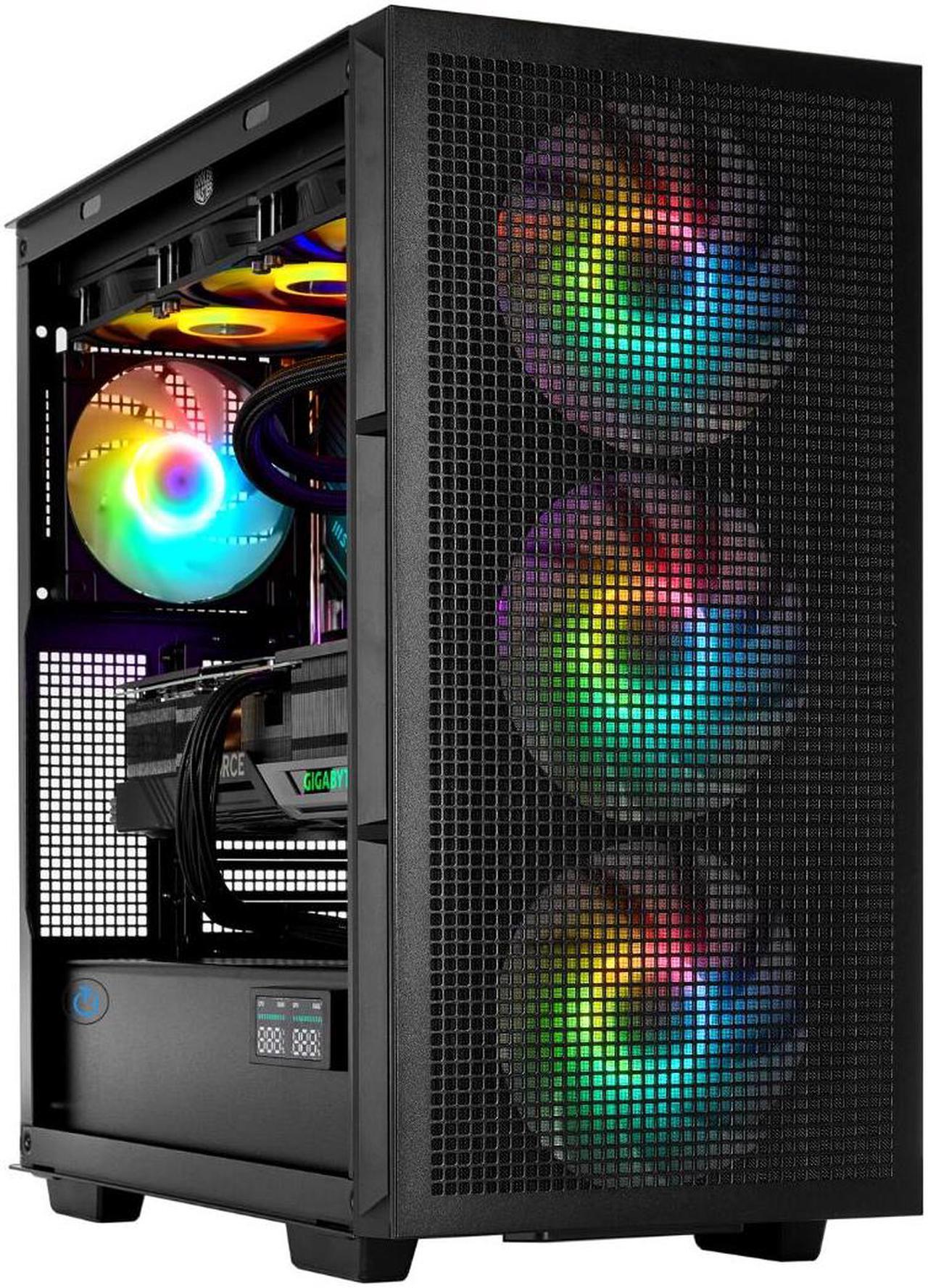 TECHNOID Gaming PC  Intel i9 14th Gen, GeForce RTX 4090, 32GB DDR5, 4TB SSD, Win 11 Home, Keyboard & Mouse