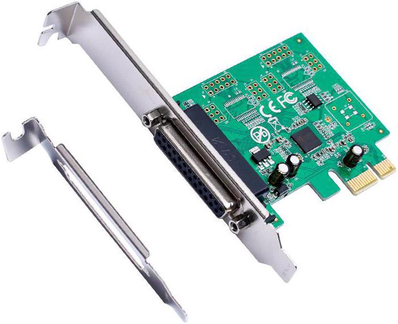 MCS99100 PCI-e 1 Parallel IEEE 1284 Printer Controller card PCI express to DB-25 LPT port Expension adapter