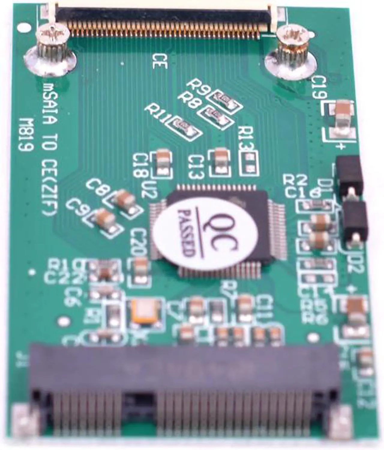 Alt view image 3 of 4 - MSATA SSD to 1.8 inch LIF 40pin Adapter Card mini SATA to CE with LIF cable and ZIF cable