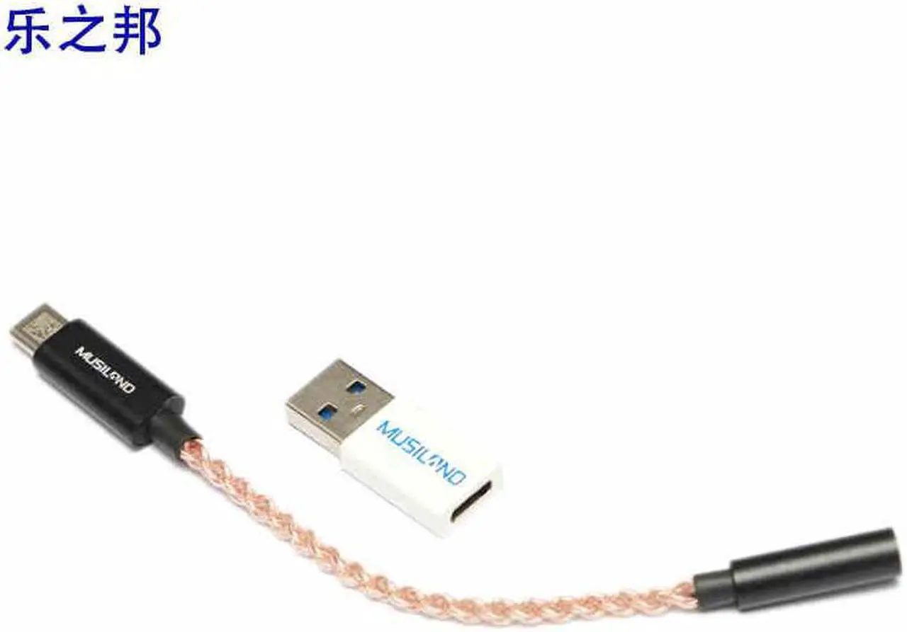 Main image of Musiland MU1 TYPE-C portable sound card Earphone cable 3.5mm Headset Adapter decodes for mobile phone