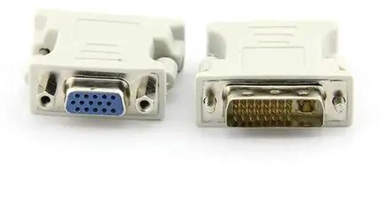 Alt view image 5 of 6 - DVI-I 24+5 Male to HD 15 Pin VGA SVGA Female Video Card Monitor LCD Converter Adapter DVI to vga connector  for HDTV TV