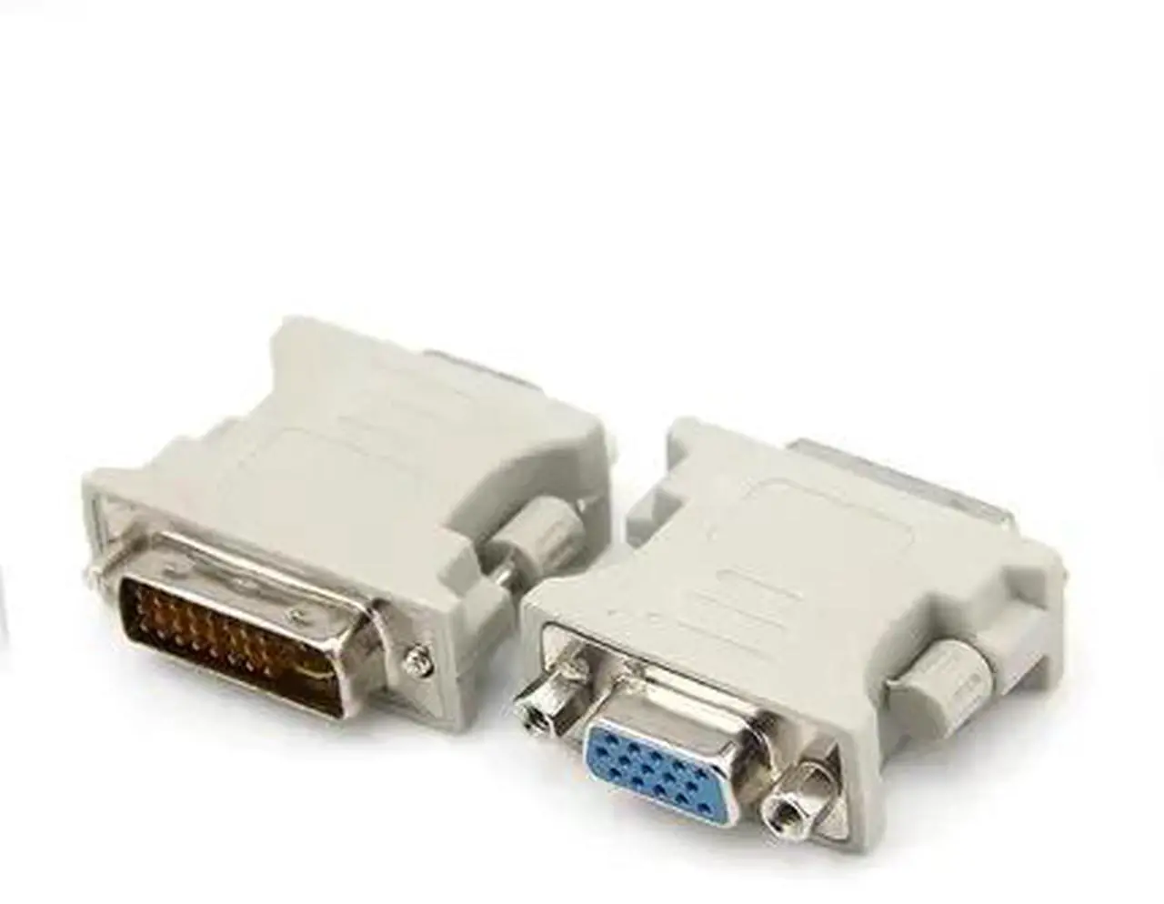 Alt view image 4 of 6 - DVI-I 24+5 Male to HD 15 Pin VGA SVGA Female Video Card Monitor LCD Converter Adapter DVI to vga connector  for HDTV TV