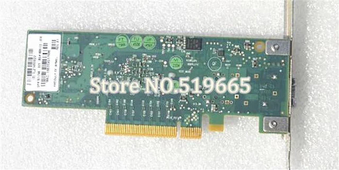 Alt view image 3 of 5 - 671798-001 PCIe x8 NIC 10Gigabit 10GBe SFP+ Single Port Server Adapter 10Gbit Network Card