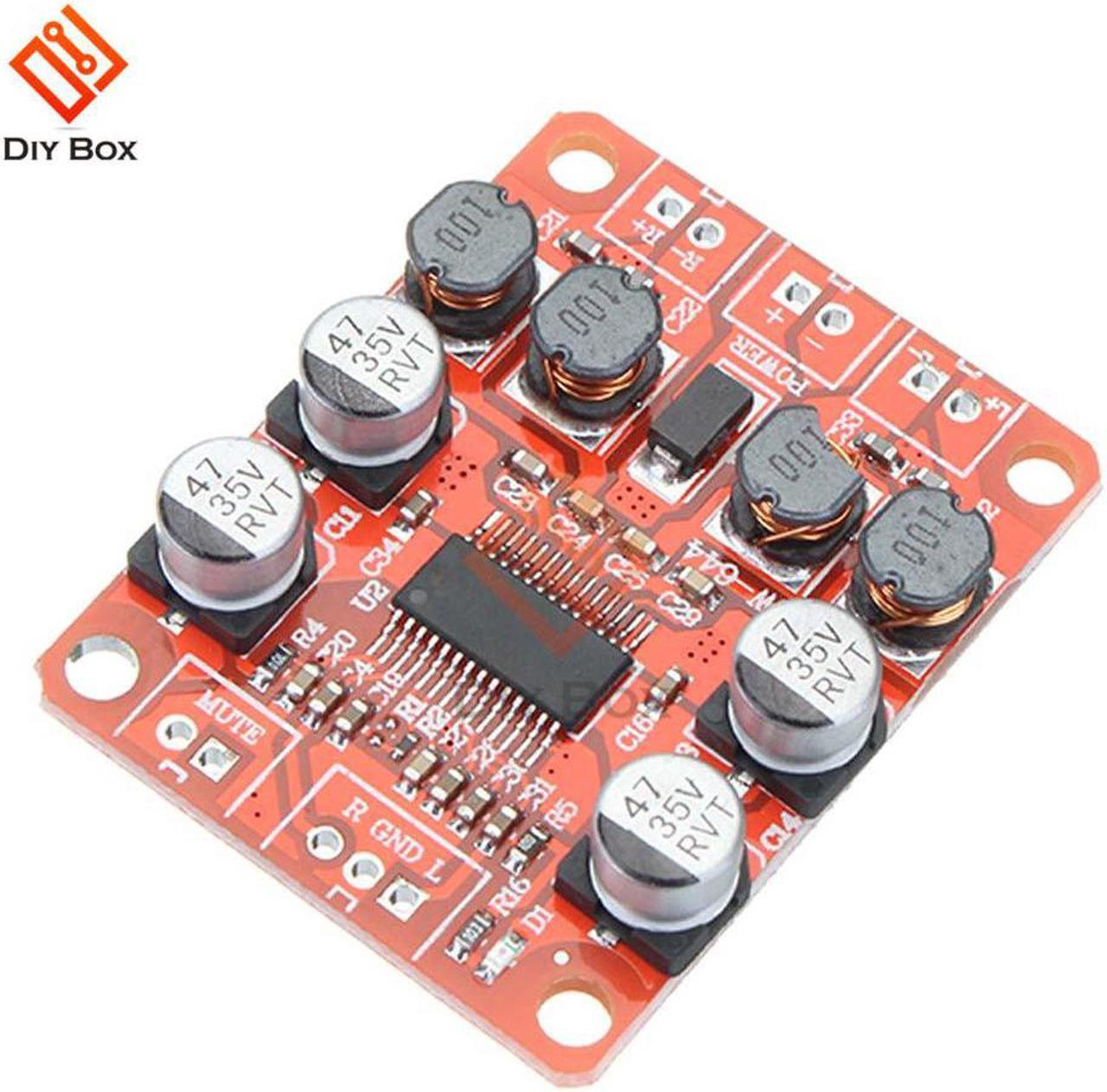 TPA3110 Digital Audio Amplifier Board 15W+15W 2.0 Channel DC 12V Stereo Power AMP Sound System PCB Subwoofer Car Auto Speaker