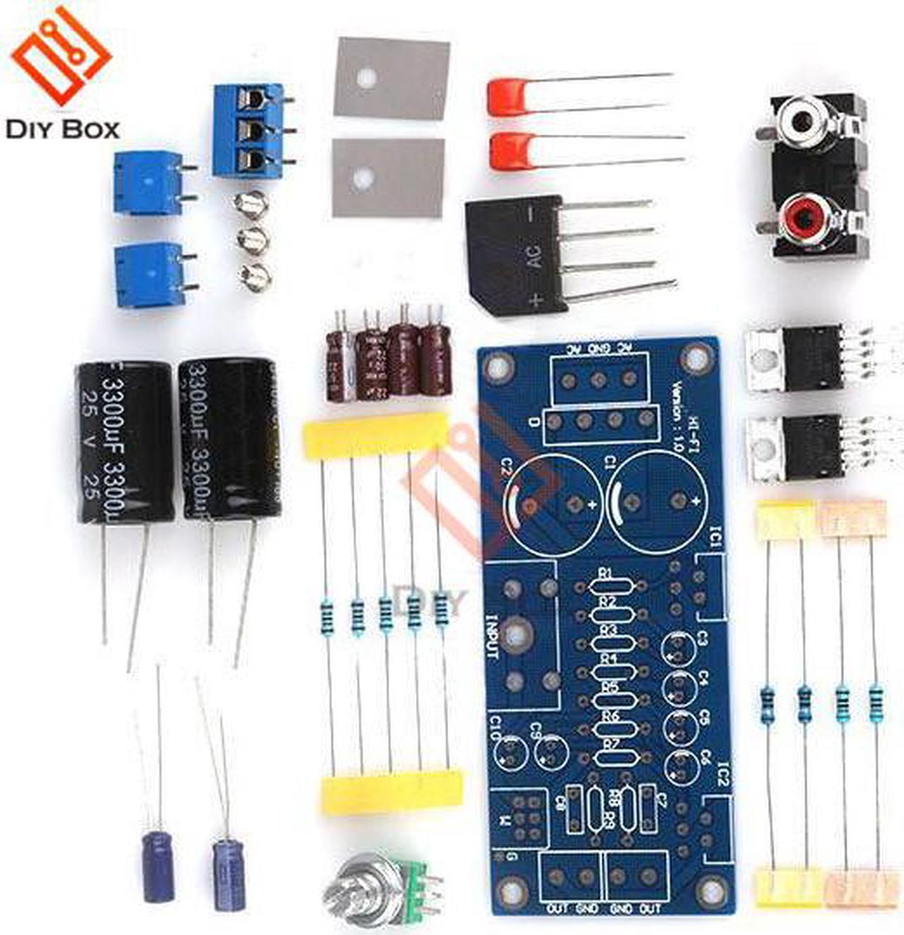 TDA2030A Audio Amplifier Board module Power amplifier for speakers DIY Kit For Arduino 18W x 2 BTL Amplificador Transceiver