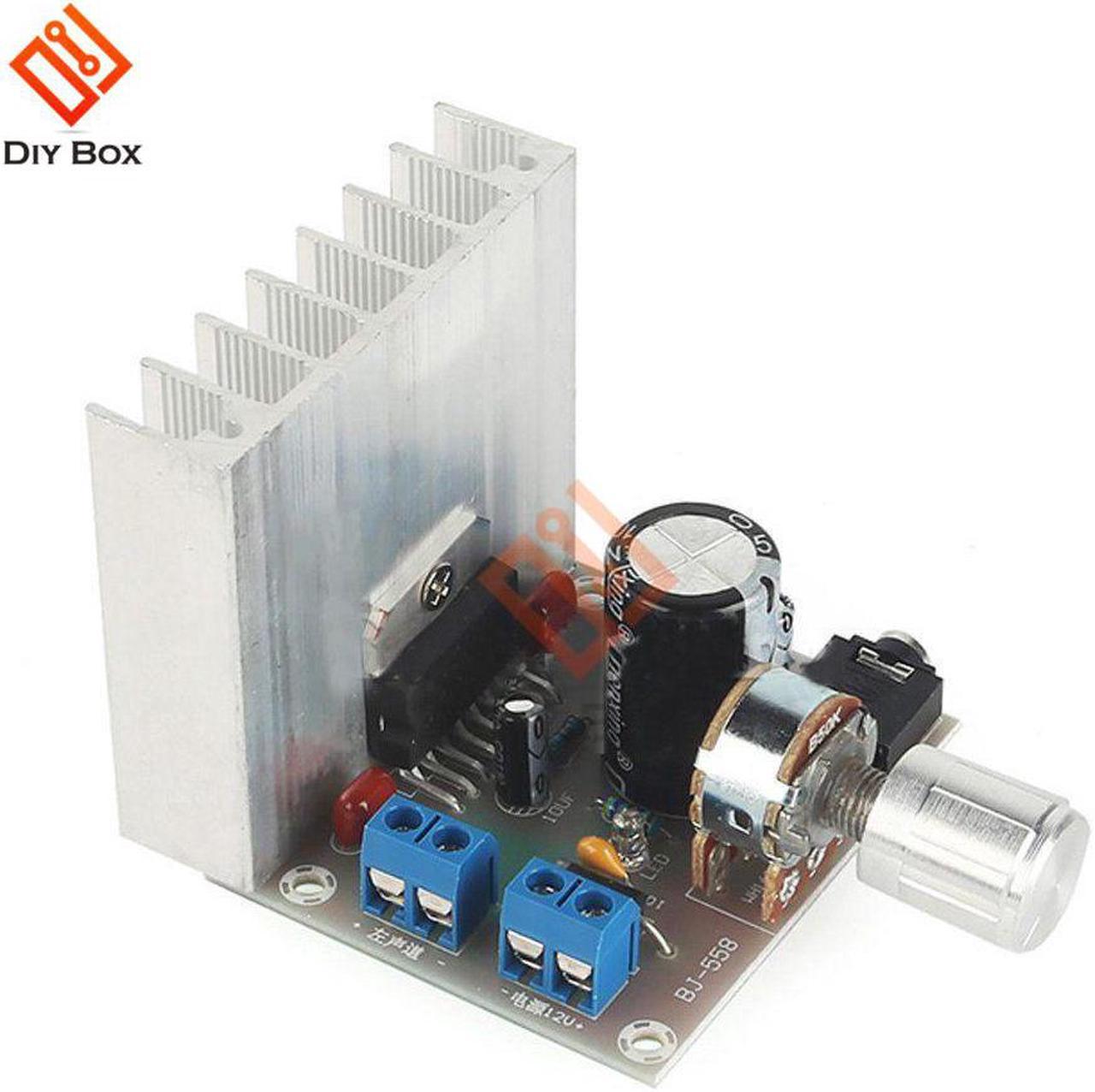 TDA7377 Amplifier Board module 35W+35W Stereo Audio 2.0 Channel Digital Sound Board amplifier for Speaker AMP Home Theatre DIY