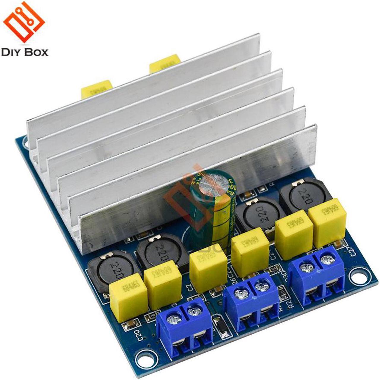 TDA7492 Class D Digital Amplifier Board module 2x50W High-Power Audio Sound amplifier for speakers Volume Control with Radiator