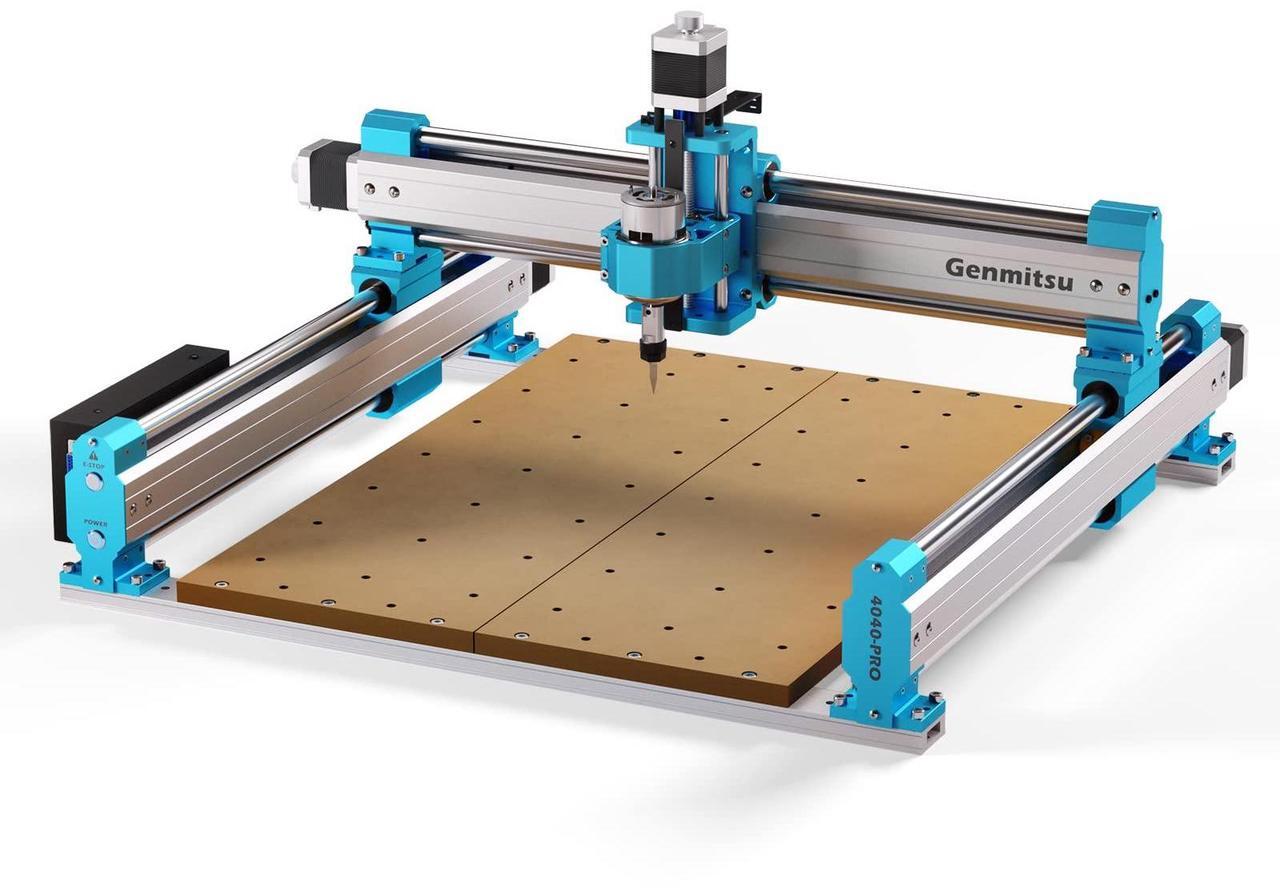 Alt view image 2 of 7 - CNC Router Machine 4040-PRO for Metal Acrylic Cutting Milling, GRBL Control, Lead Screw Driven, 3 Axis Engraving, Working Area 15.7 x 15.7 x 3.1