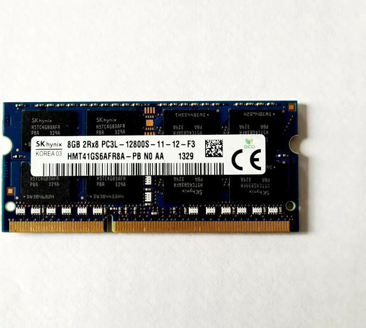 Main image of Sk Hynix HMT41GS6AFR8A-PB 8 GB, PC3L-12800S-11-12-F3 DDR3L SDRAM, memory ram