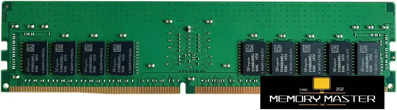 Alt view image 2 of 2 - HMA82GR7DJR8N-XN Hynix 16GB(1X16GB) DDR4-25600 2Rx8 EEC PC4-3200AA Server Memory