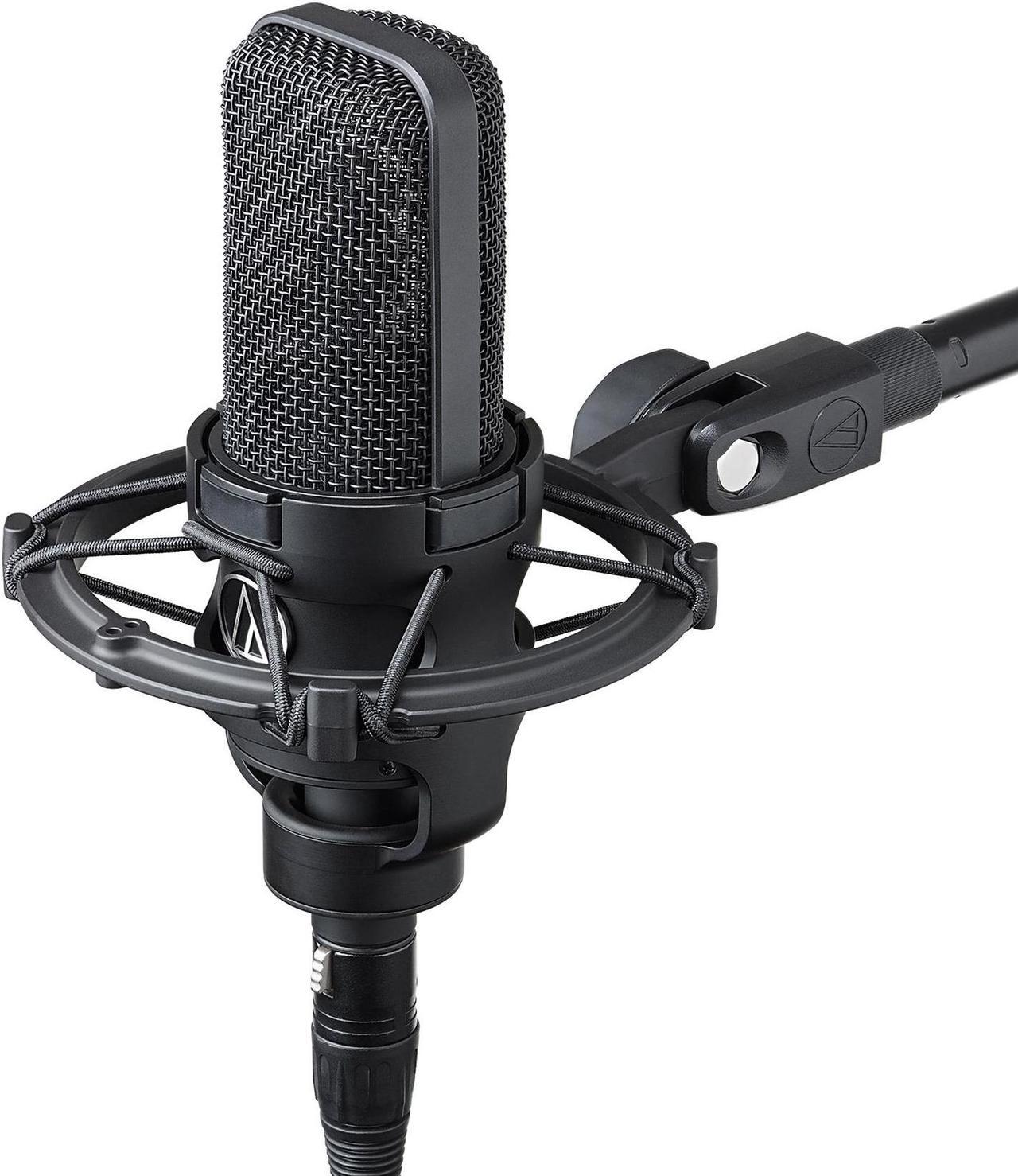 Alt view image 20 of 20 - Audio Technica AT4040 Cardioid Condenser Microphone Mic w/ Shock Mount NEW