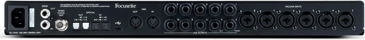Alt view image 6 of 20 - Focusrite Scarlett 18i20 3rd Generation Audio Interface