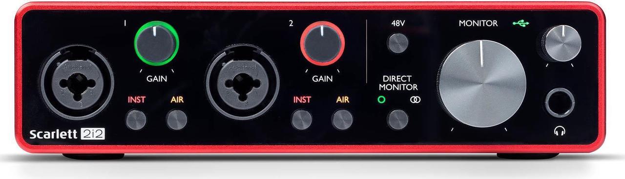Alt view image 11 of 16 - Focusrite Scarlett 2i2 3rd Generation Audio Interface
