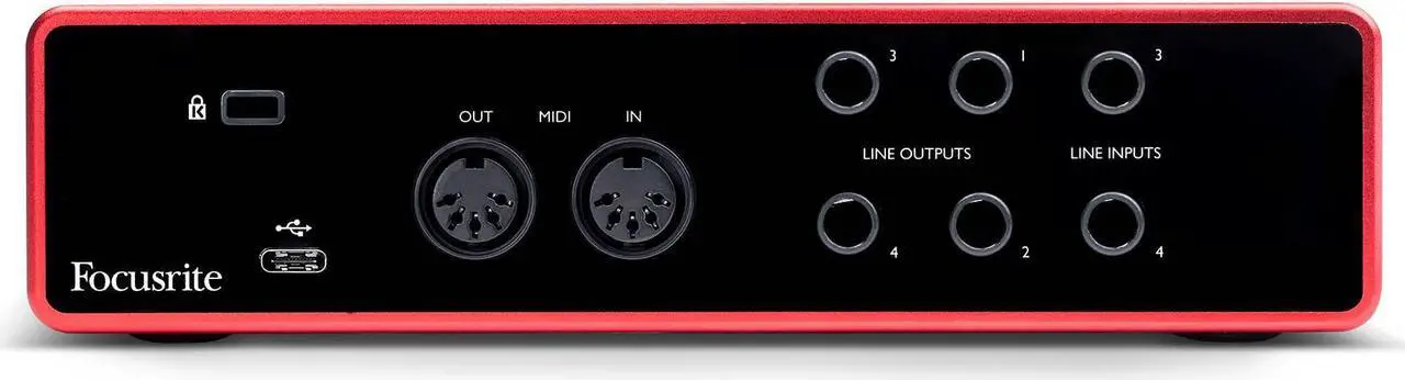 Alt view image 8 of 13 - Focusrite Scarlett 4i4 3rd Generation Audio Interface