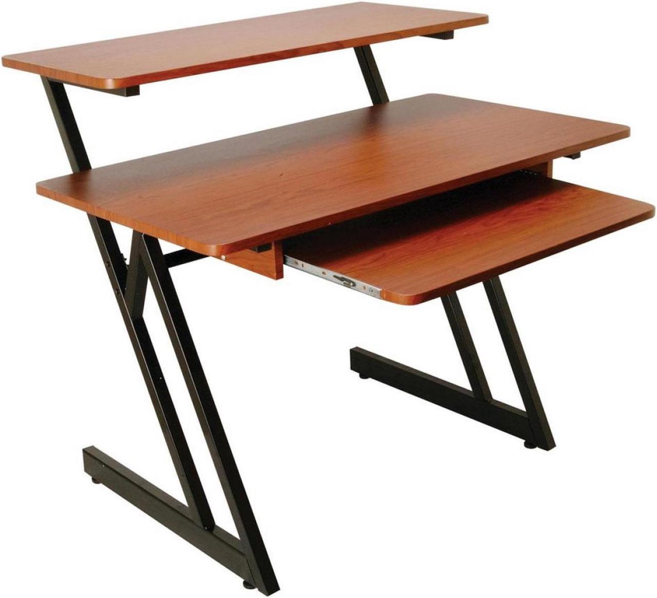Alt view image 2 of 6 - On-Stage WS7500RB Audio/Video Workstation (Rosewood and Black)