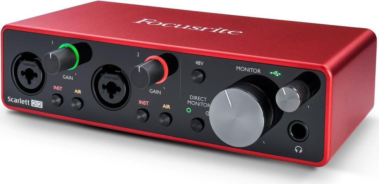 Alt view image 9 of 16 - Focusrite Scarlett 2i2 3rd Generation Audio Interface
