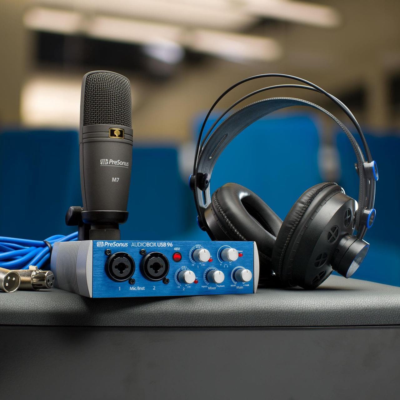 Alt view image 9 of 19 - Presonus Audiobox 96 Studio Audio Interface/Recording Bundle