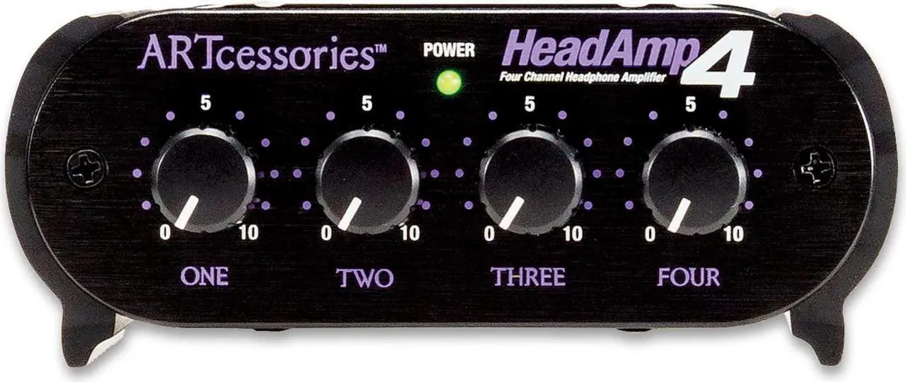 Alt view image 9 of 10 - ART HeadAmp4 Headphone Amplifier