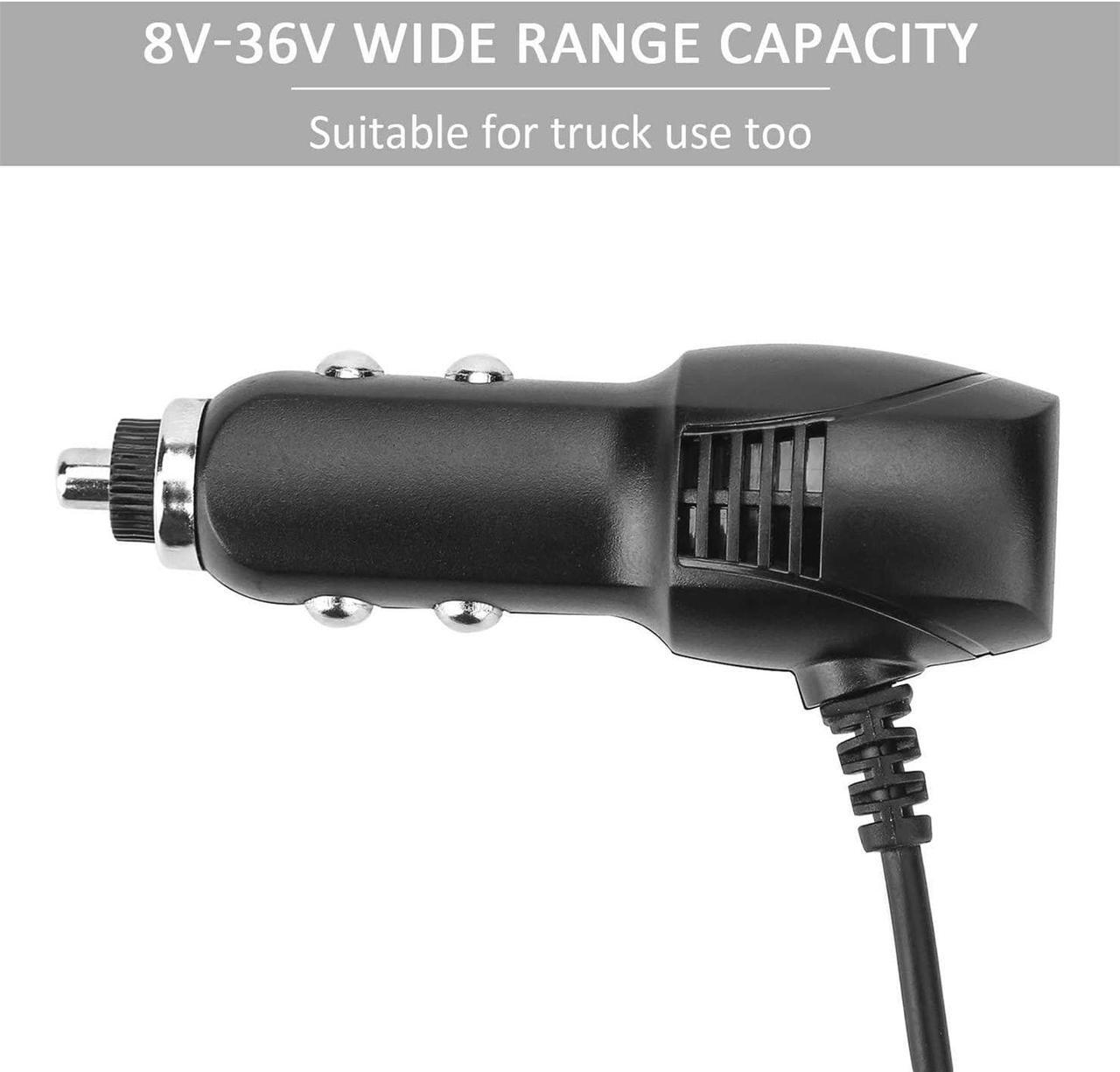 Alt view image 4 of 6 - Dash Cam Charger Mini USB, Car Charger with USB Port Compatible with APEMAN, , Byakov, AKASO, Crosstour, Trekpow, , OldShark, Garmin and Most Other Dash Cam, Android Devices. (11.5FT)