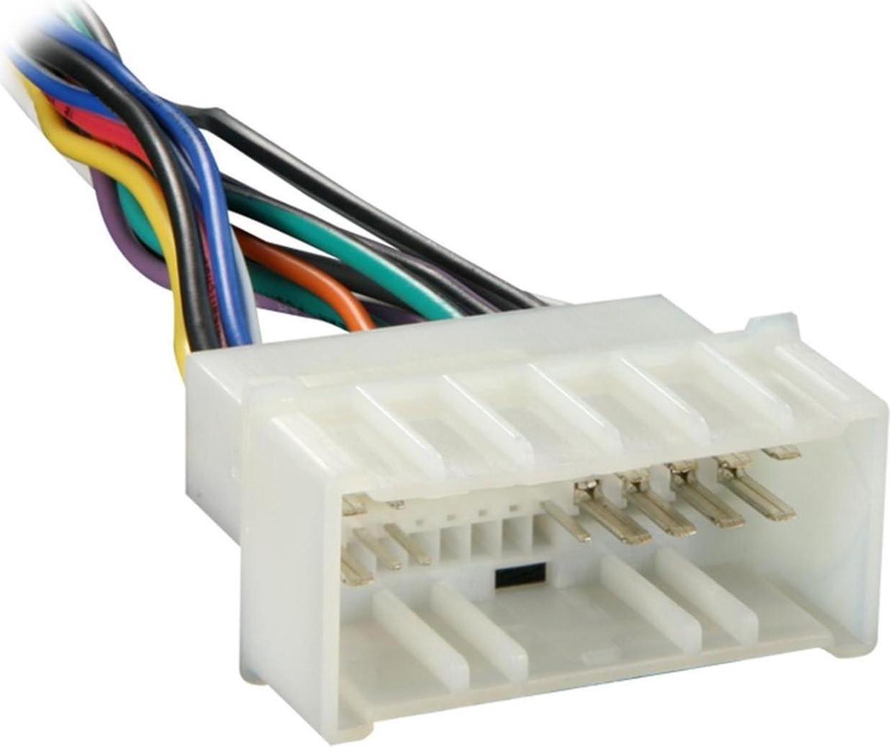 Alt view image 5 of 7 - HY1625B Dash Kit for 2011-2013 Hyundai Sonata + Metra Electronics Radio Wiring Harness for 04-Up Kia/06-Up Hyundai