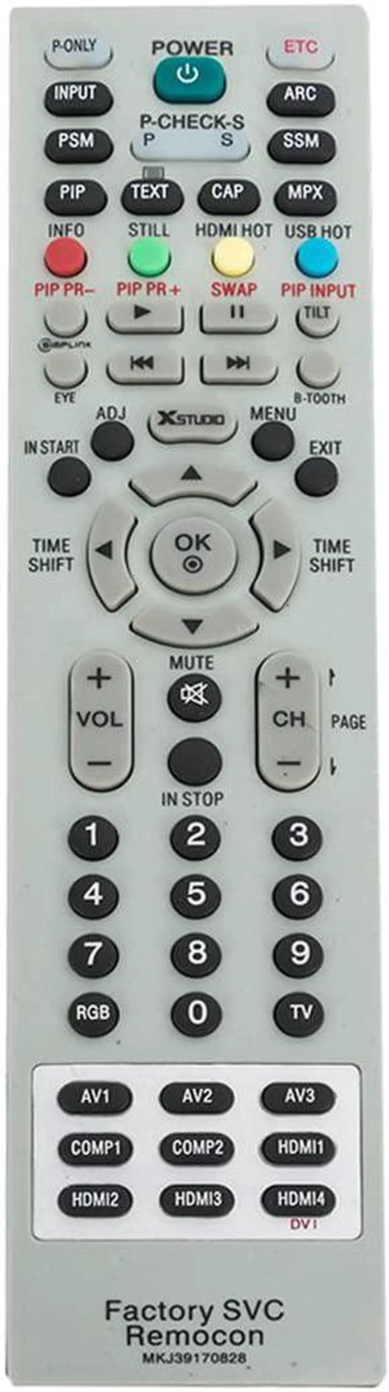 Dolaer MKJ39170828 Remote Control for LG TV - Thumbnail 2