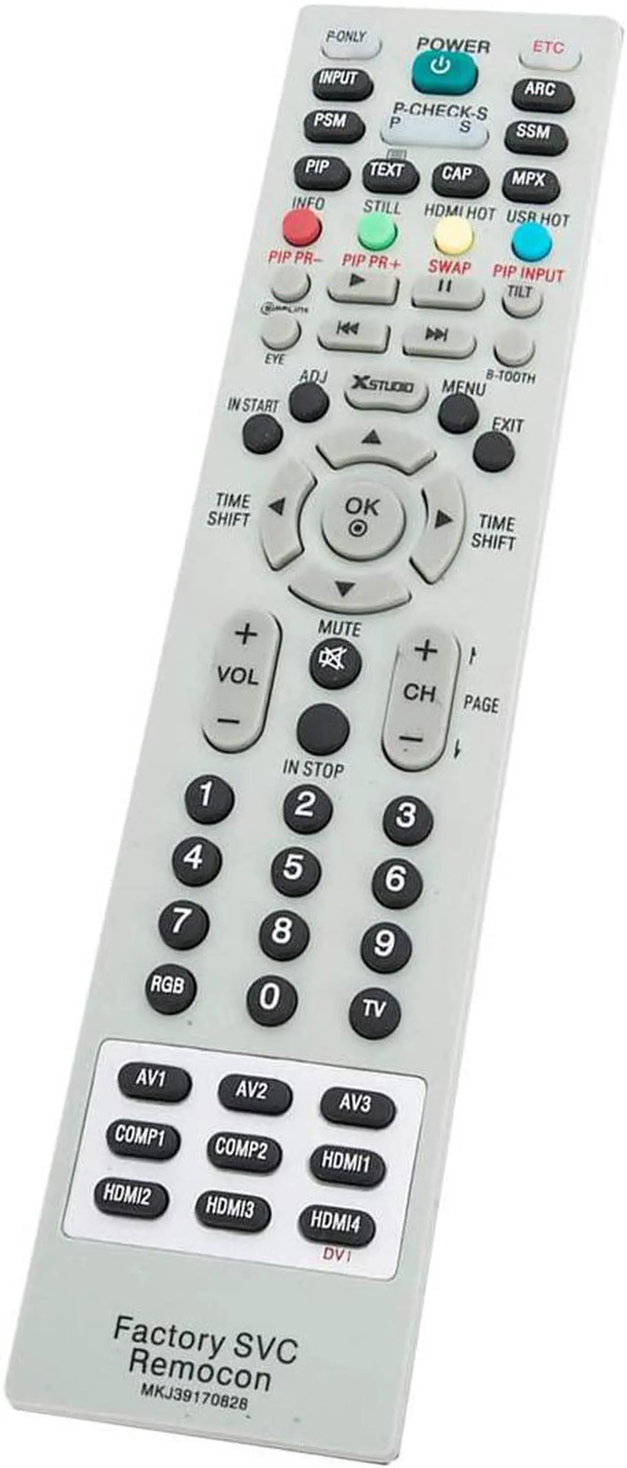 Dolaer MKJ39170828 Remote Control for LG TV - Thumbnail 3