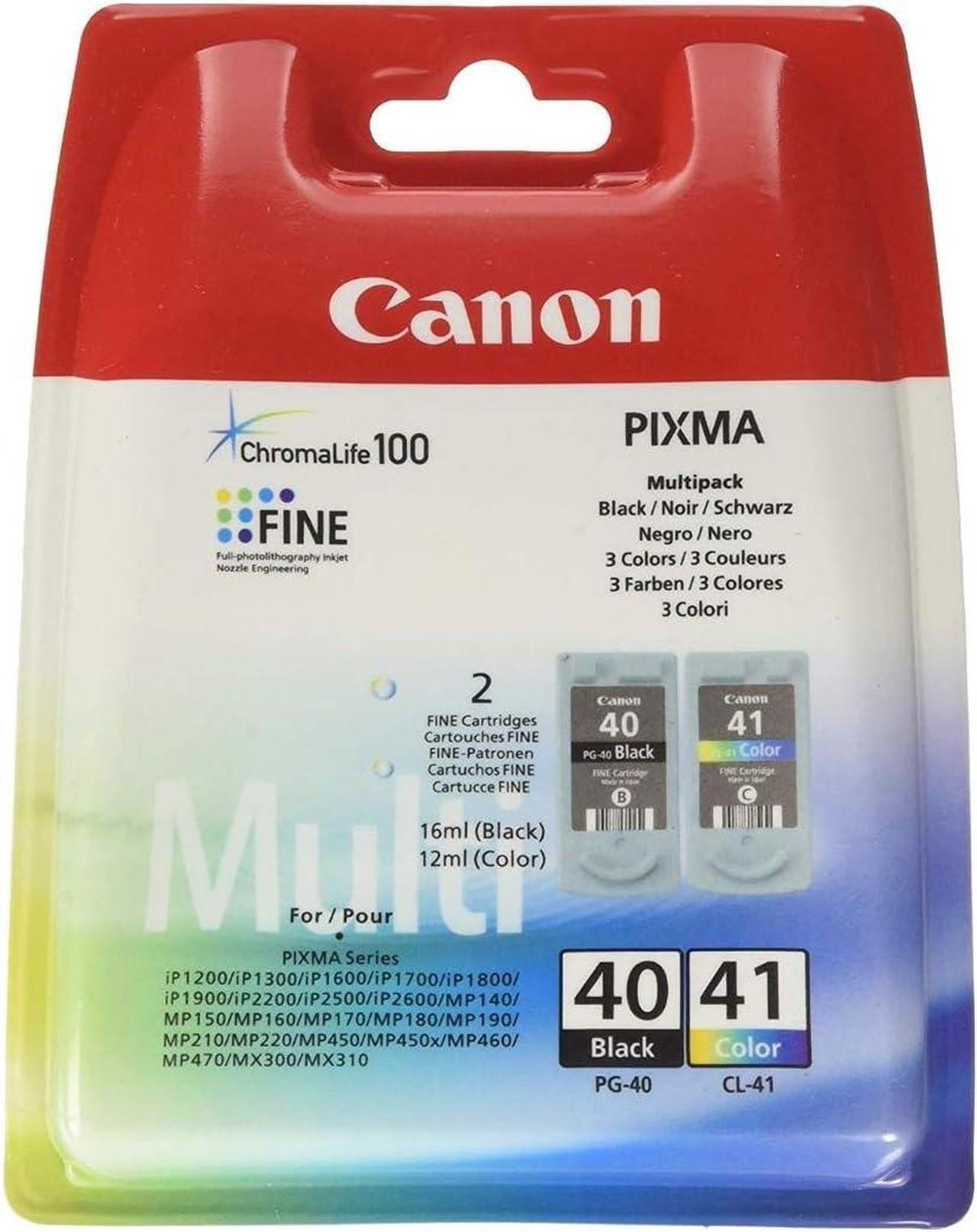 Canon PG-40 and CL-41 Ink Cartridge Set New