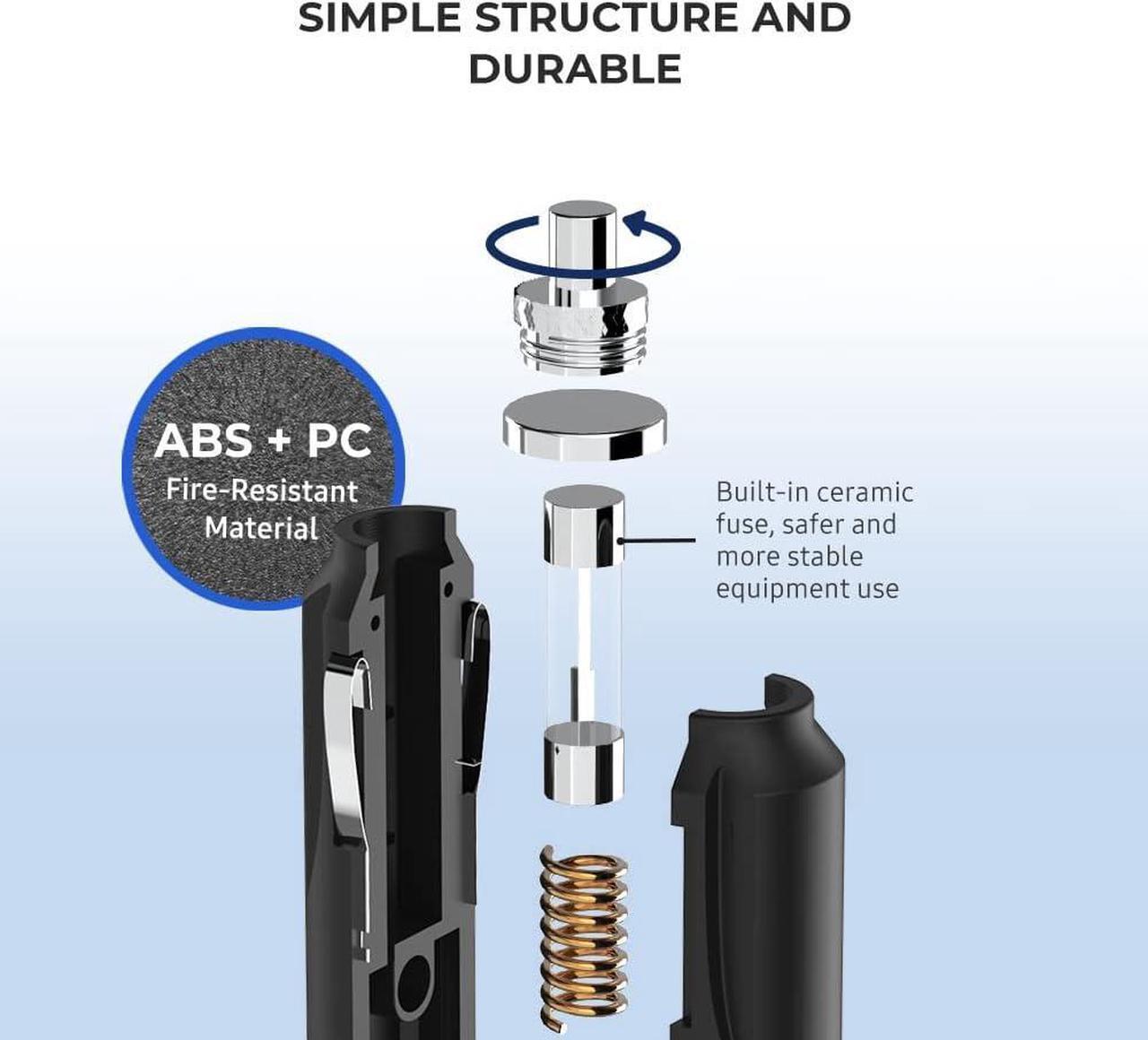 Alt view image 7 of 7 - Car DC Power Cord Compatible with Caire Freestyle Comfort Portable Oxygen Concentrator O2 AS200-1 AS200-101 AS200-201 REFAS200 CD041-1 12V-24V Car Charging Cable DC Power Supply Battery Charger