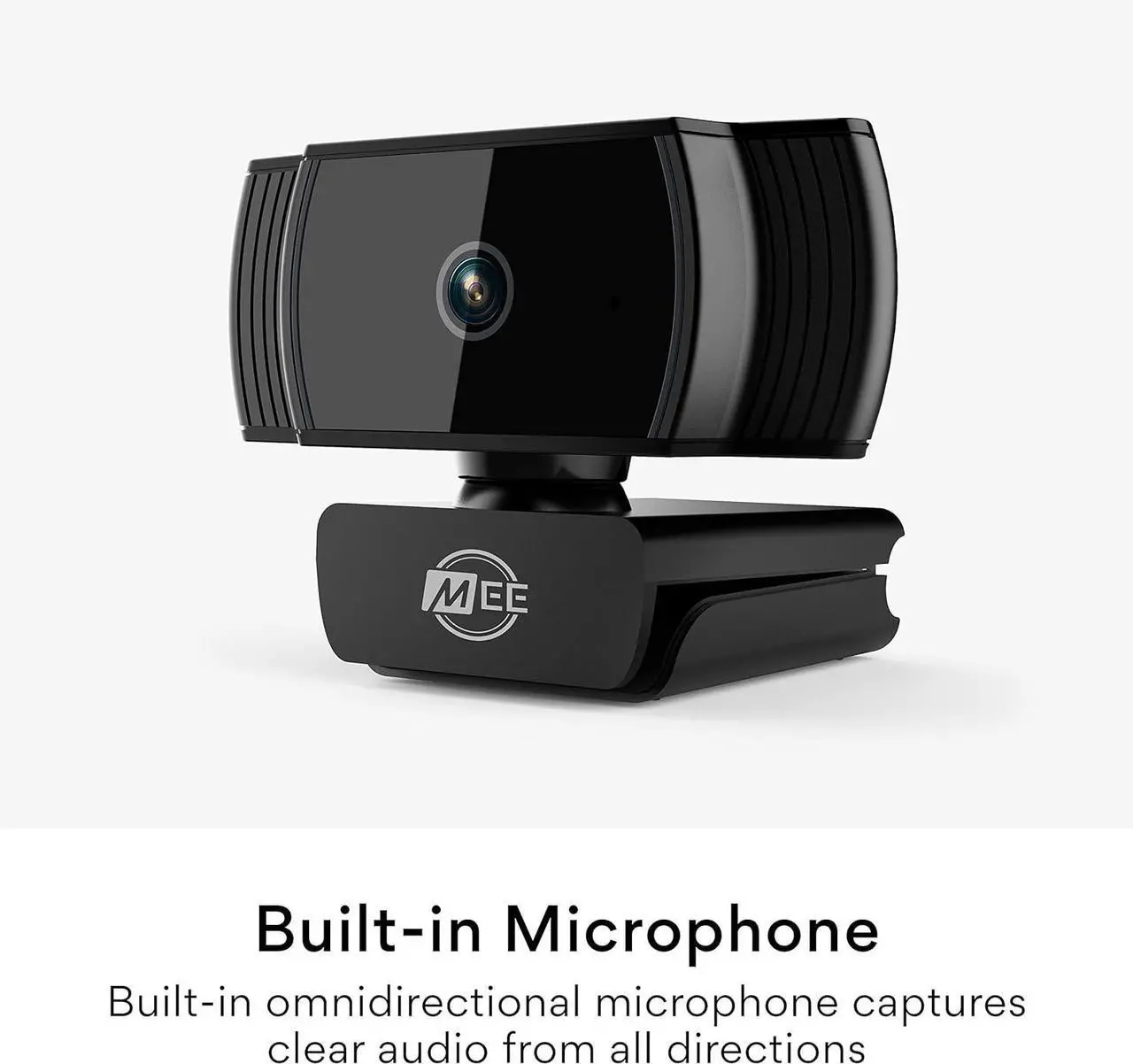 Alt view image 4 of 7 - MEE audio C6A 1080p HD Webcam with Microphone, Autofocus, Low Light Correction, 360° Rotation; USB Streaming Web Camera for Video Calling via Zoom/Hangouts/Skype on Computer PC Mac Laptop Desktop