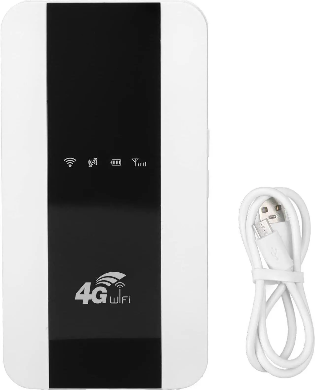 Alt view image 7 of 7 - 4G LTE Mobile Hotspot, Pocket Portable Router, 150 Mbps WiFi Network Wireless Router for Desktop, Laptop, Tablet, Mobile Phone(M10-e)