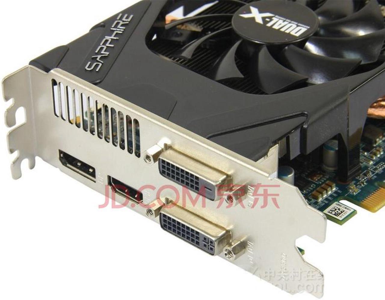 Alt view image 5 of 5 - Sapphire Radeon HD 7850 DirectX 11.1 2GB 256-Bit GDDR5 PCI Express 3.0 CrossFireX Support Video Card - Certified refurbished