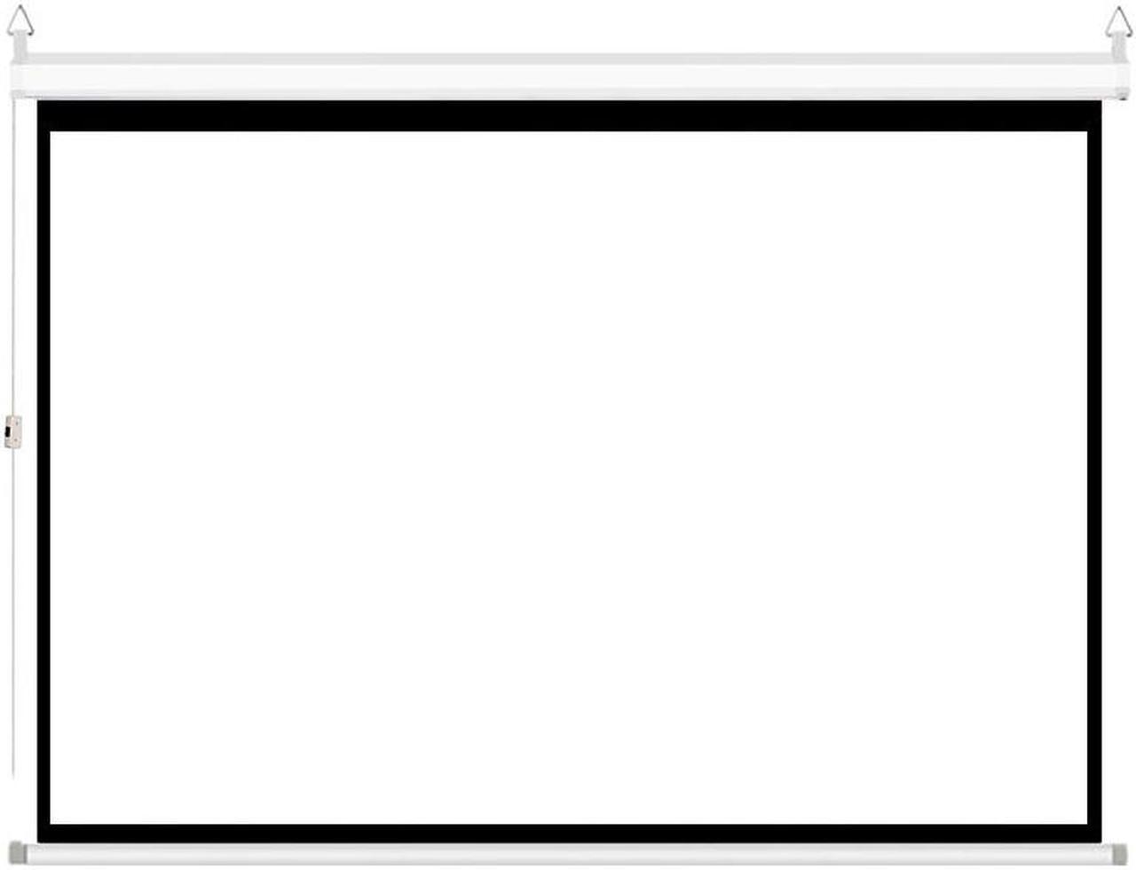 Main image of HD 4K 100" 16:9 Electric White Glass Fiber Projection Screen For 3D LED DLP Projector Home Theater Office HD Projection Curtain