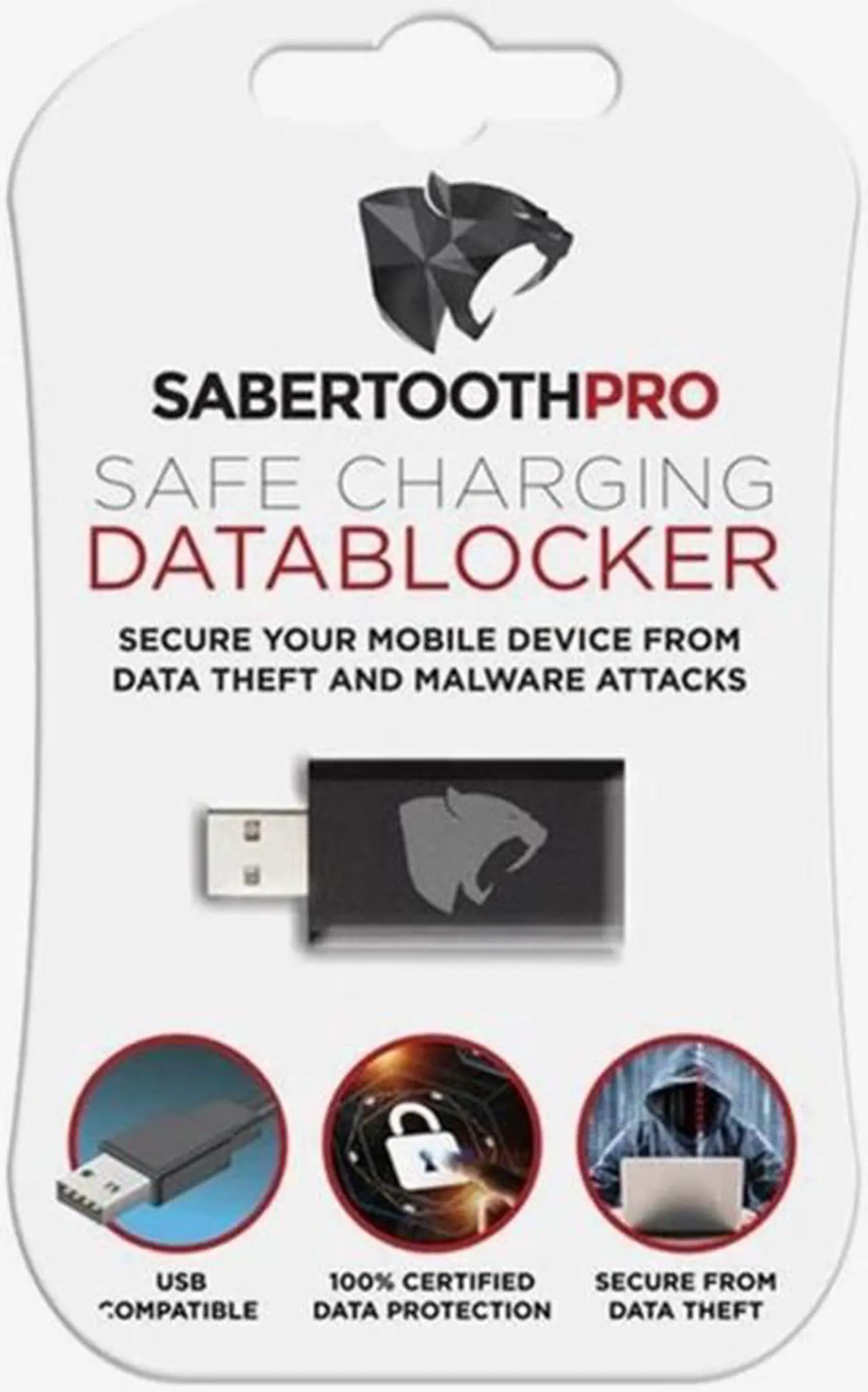 Alt view image 2 of 4 - SabertoothPro DB150 Safe Charging USB Data Blocker