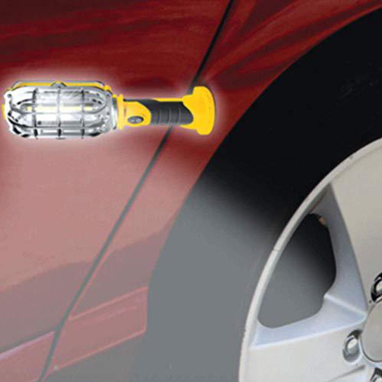 Alt view image 4 of 7 - Handy Cordless LED Work Light With Magnetic Base, Outdoor Emergency Hand Free Work Light Car Repair Light Swivel Holder Rechargeable Compact Lightweight Indoor Outdoor 1PACK
