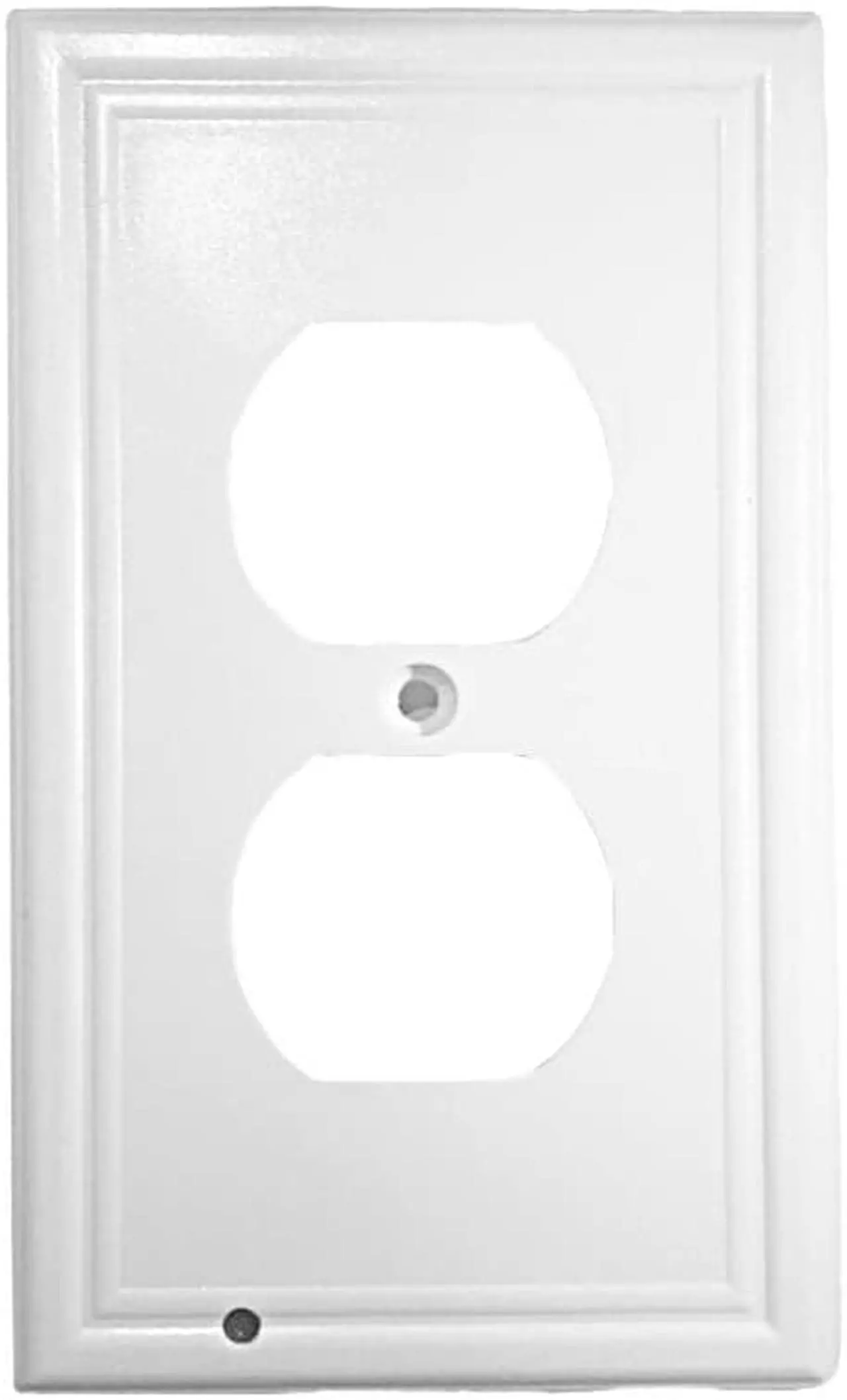 Alt view image 4 of 5 - 4PCS Wall Outlet Plate LED Night Light Illuminated Plug Cover With Sensor Inductive Light Easy Snap On No Wire Or Battery Needed For Hallway Bathroom Stairway Garage Utility Room Deco