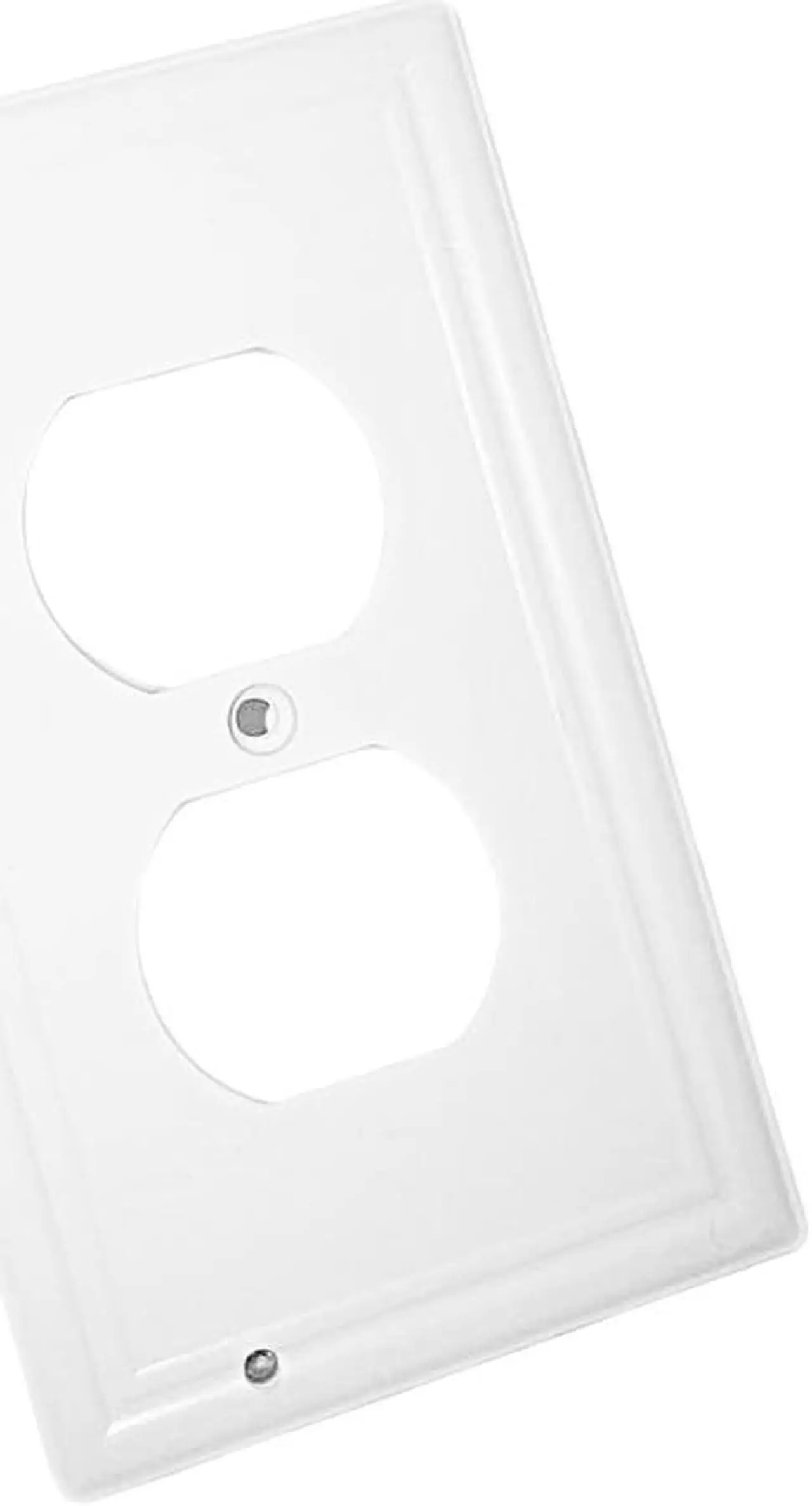 Alt view image 2 of 5 - 4PCS Wall Outlet Plate LED Night Light Illuminated Plug Cover With Sensor Inductive Light Easy Snap On No Wire Or Battery Needed For Hallway Bathroom Stairway Garage Utility Room Deco