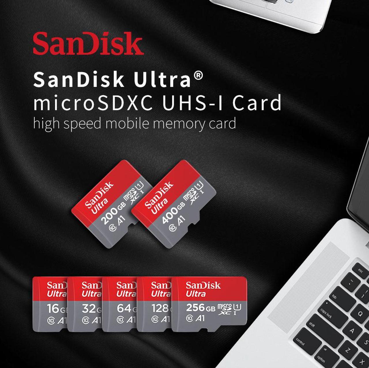 Alt view image 5 of 7 - 100% Original 2 Pack 32GB SanDisk Micro SD Card with Adapter TF Card Read Speed Up to 100MB/s memory card for samrt phone and table PC Camera Drone