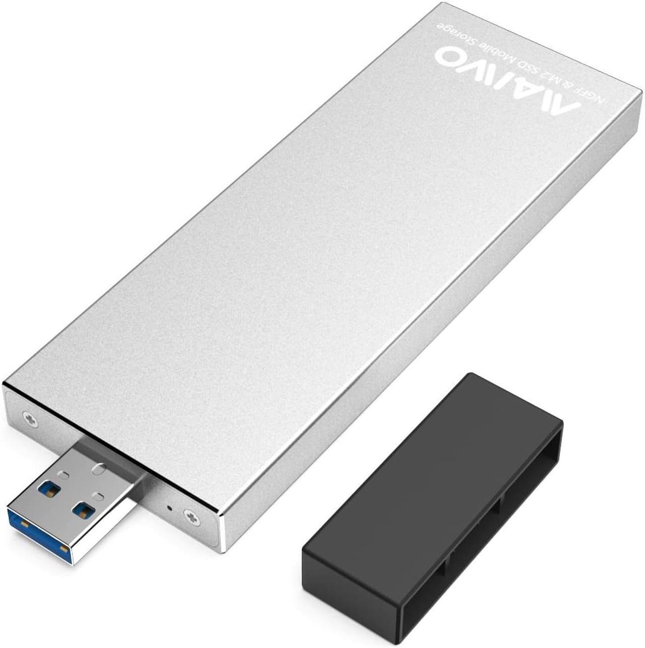 Main image of MAIWO USB 3.0 to M.2 SATA NGFF SSD Enclosure Reader for M+B Key SATA Hard Drive, Applicable to SSD Size 2230 / 2242 / 2260 / 2280
