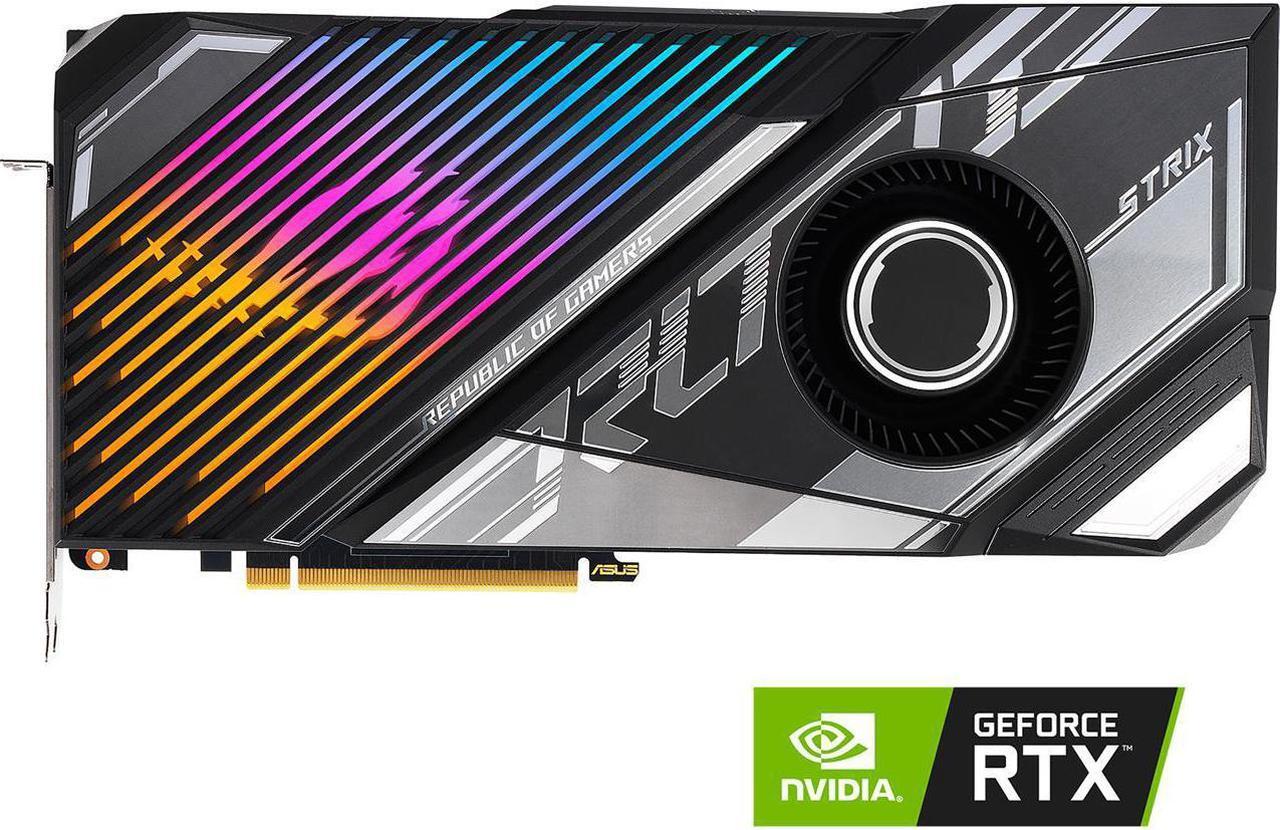 Alt view image 2 of 6 - ASUS ROG Strix LC NVIDIA GeForce RTX 3090 Ti OC Edition Gaming Graphics Card (PCIe 4.0, 24GB GDDR6X, HDMI 2.1, 240mm Radiator, 600mm Tubing, GPU Tweak) ROG-STRIX-LC-RTX3090TI-O24G-GAMING