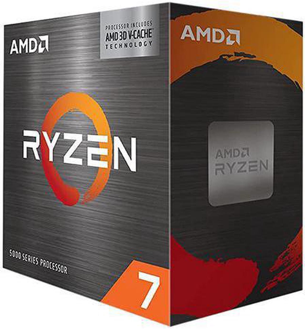 AMD Ryzen 7 5800X3D - Ryzen 7 5000 Series 8-Core 3.4 GHz Socket AM4 105W Desktop Processor