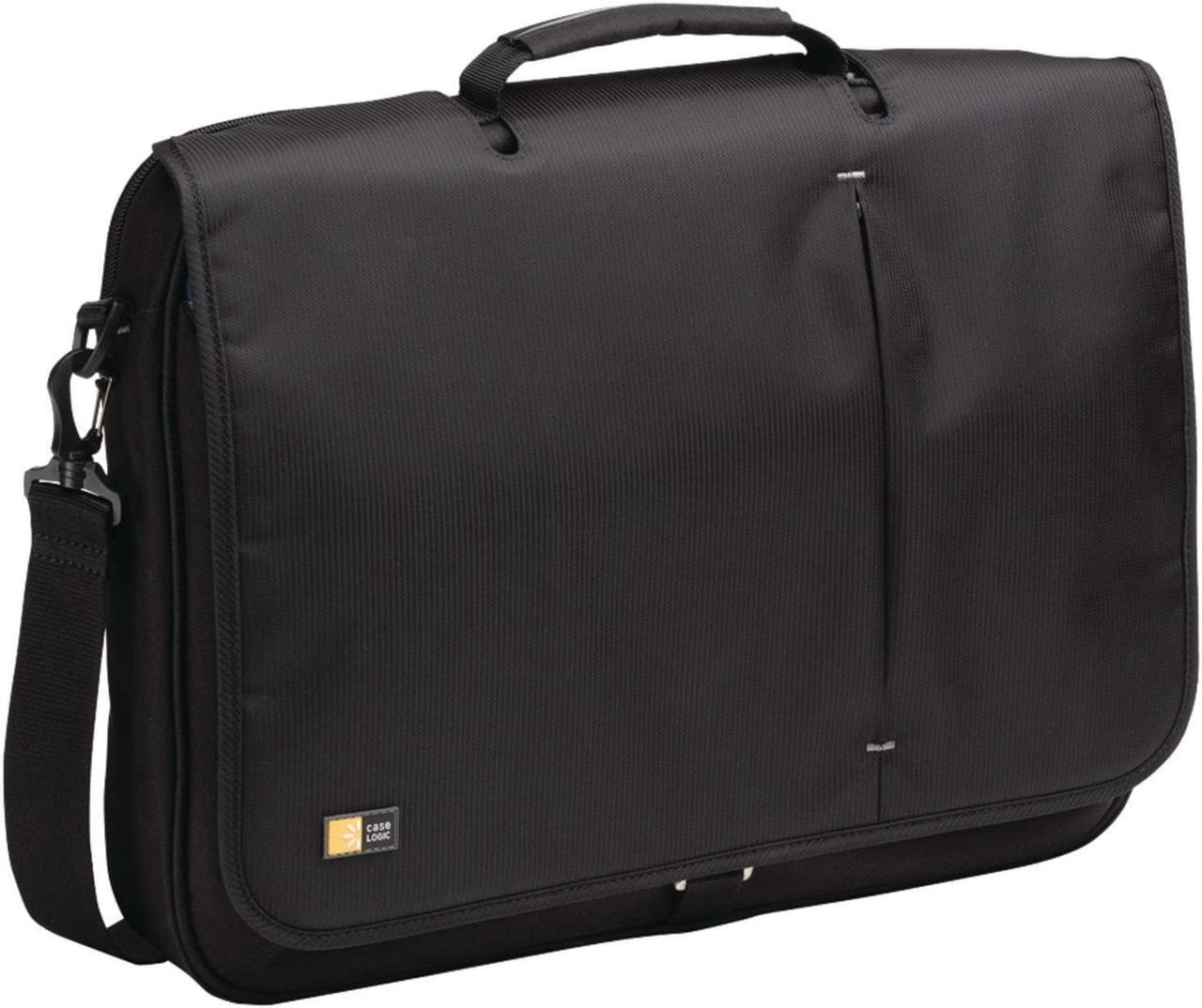 Alt view image 2 of 19 - Caselogic 3201140 17 in. Laptop Messenger Bag, Black - 3.37 x 17.75 x 13.75 in.